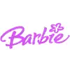 Barbie Iron On Logo Heat Transfer Vinyl HTV Glitter 