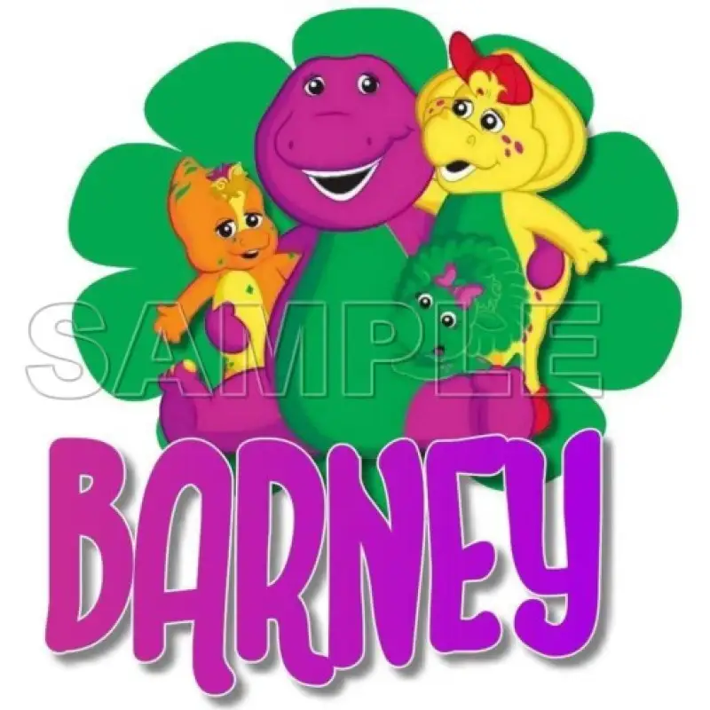 Barney T Shirt Iron on Transfer  Decal  #8