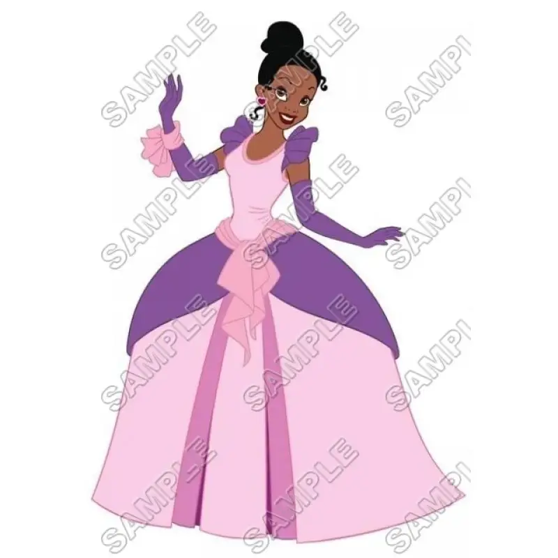 Disney Princess Tiana  T Shirt Iron on Transfer Decal #10