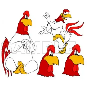 Foghorn Leghorn  T Shirt Iron on Transfer Decal #3