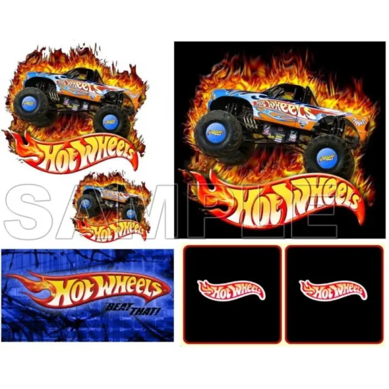 Hot Wheels  T Shirt Iron on Transfer Decal #2