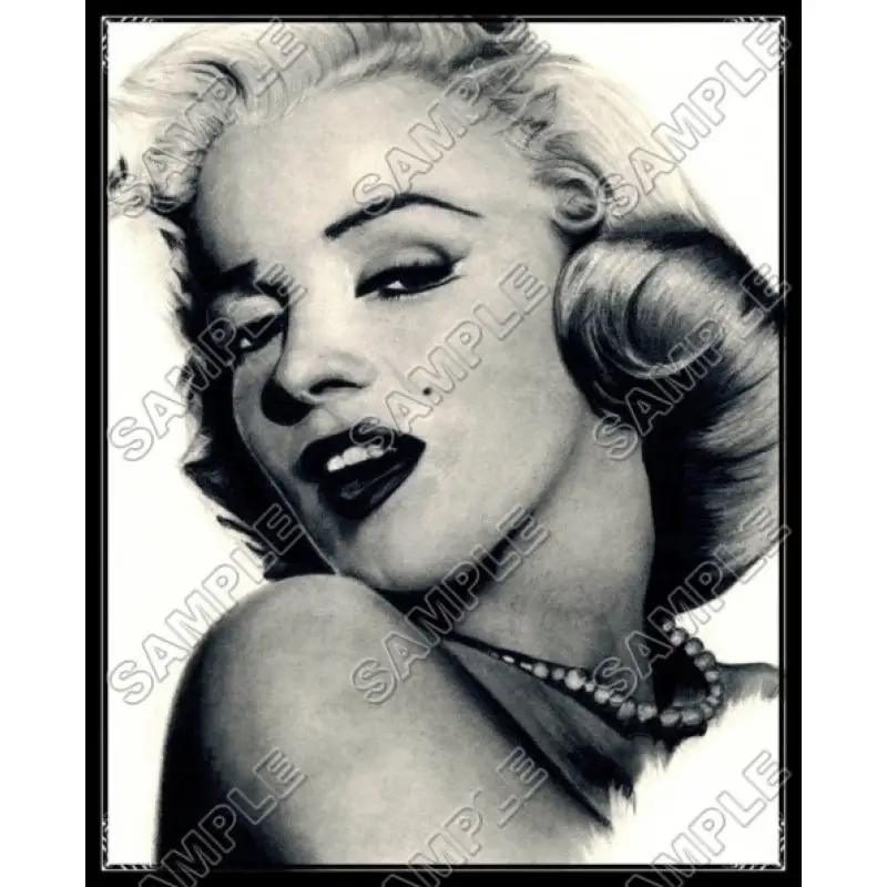 Marilyn Monroe  T Shirt Iron on Transfer  Decal #3