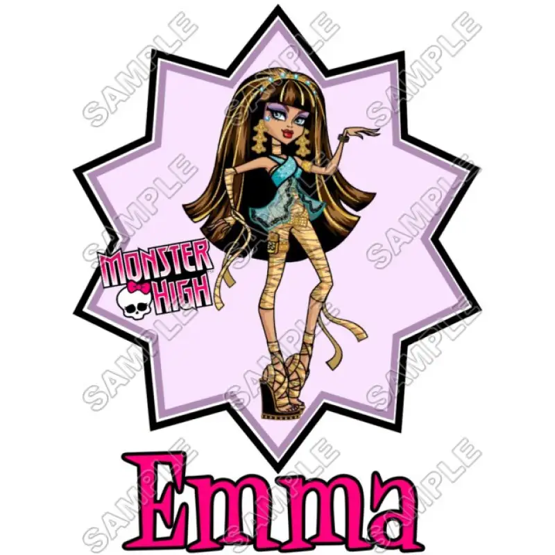 Monster High  Personalized  Custom  T Shirt Iron on Transfer Decal #41