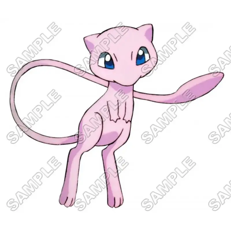 Pokemon Mew  T Shirt Iron on Transfer Decal #8