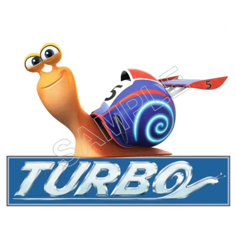 Turbo (Snail) T Shirt Iron on Transfer  Decal  #2