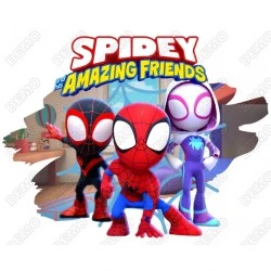 Spidey and His Amazing Friends  Heat Iron on Transfer #4