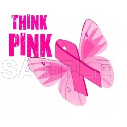 Breast Cancer Awareness T Shirt Iron on Transfer Decal #2