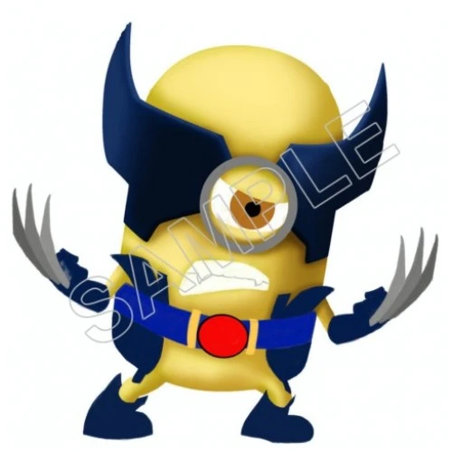 Despicable Me Minion Wolverine T Shirt Iron on Transfer  Decal  #51 by www.shopironons.com