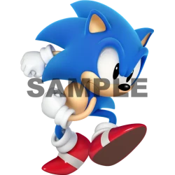 Sonic T Shirt Iron on Transfer Decal #5