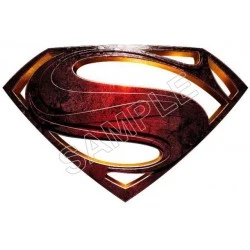 Superman Logo Man of Steel  T Shirt Iron on Transfer Decal #17
