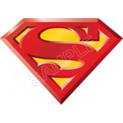 Superman Logo  T Shirt Iron on Transfer Decal #14
