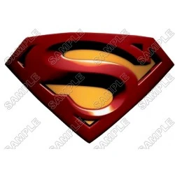 Superman Logo   T Shirt Iron on Transfer  Decal  #3