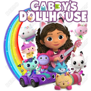 Gabby's Dollhouse  DTF  Shirt Heat Iron on Transfer 