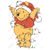 Pooh Christmas  DTF Transfer 