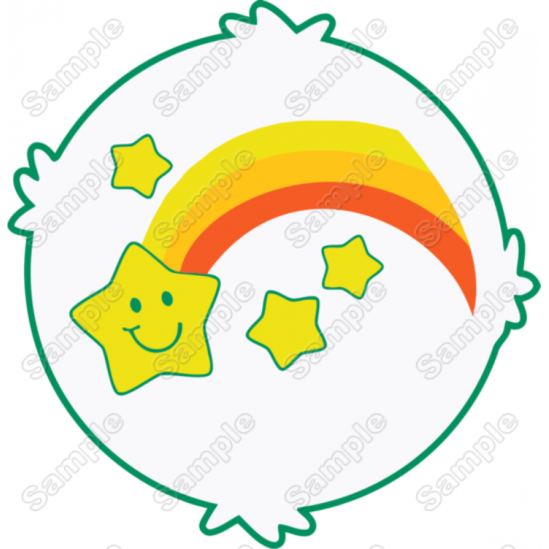 Care Bear Tummies Belly Symbol Costume T Shirt Iron on Transfer Decal