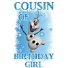 Frozen Family Member Birthday  T Shirt Iron on Transfer Decal by www.shopironons.com