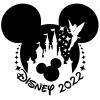 Disney Vacation Trip 2022  Iron On Heat Transfer Vinyl HTV