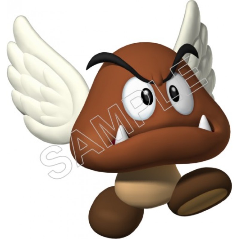 Super Mario Bros. Goomba T Shirt Iron on Transfer Decal #20