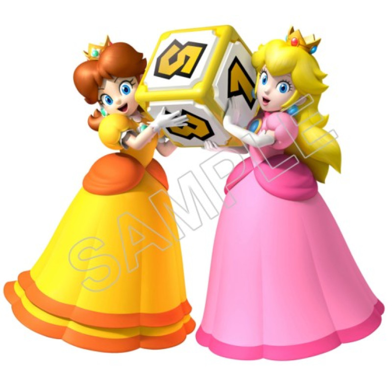 Super Mario Bros. Princess  Peach and Daisy T Shirt Iron on Transfer Decal #28