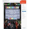 Avengers Birthday Invitation Superheros for Girl  Digital Template  Editable PDF + Free Thank You Card