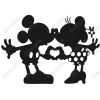 Disney Minnie  Mouse Mickey Valentines   Iron On Transfer Vinyl HTV