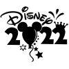 Disney Family Vacation 2022  Iron On Transfer Vinyl HTV