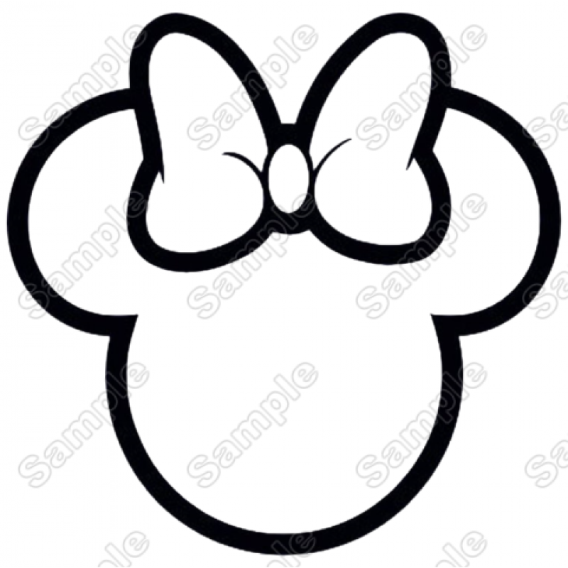 Minnie Mouse  Iron On Transfer Vinyl HTV