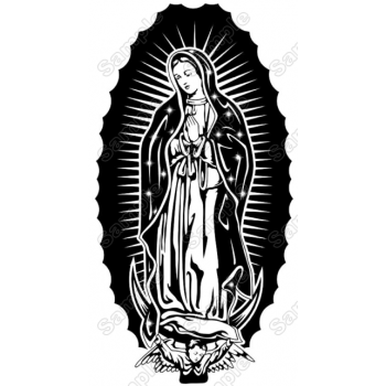 Our Lady of Guadalupe  Iron On Transfer Vinyl HTV