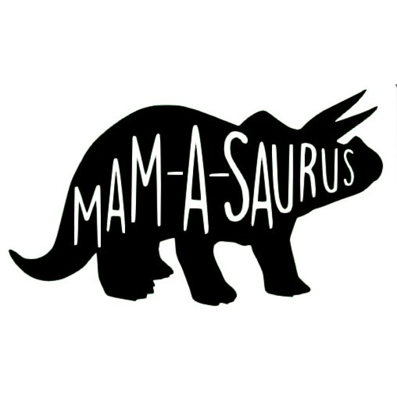 MaMasaurus  Iron On Transfer Vinyl HTV