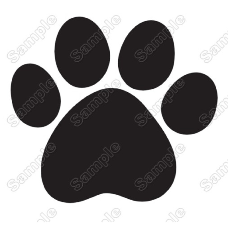 Paw Heat Iron On Transfer Vinyl HTV