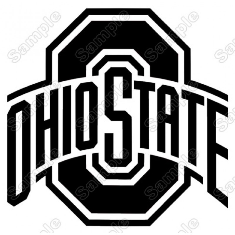 Ohio State Buckeyes Football Logo Iron On Transfer Vinyl HTV