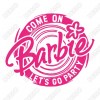 Barbie  Let's Go Party  T Shirt Iron on Transfer Decal #1