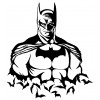 Batman  Iron On Transfer Vinyl HTV