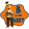 Bert Sesame Street  T Shirt Iron on Transfer Decal 