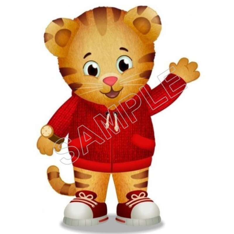 Daniel Tigers Neighborhood  T Shirt Iron on Transfer Decal #1