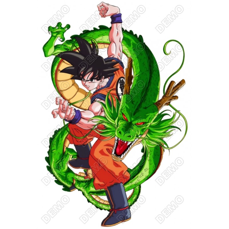 Dragon Ball T Shirt Heat  Iron on Transfer