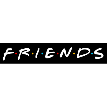 Logo Friends T Shirt Iron on Transfer 