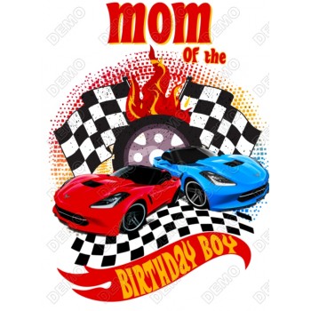 Hot Wheels Family Member  Custom Personalized T Shirt Iron on Transfer 