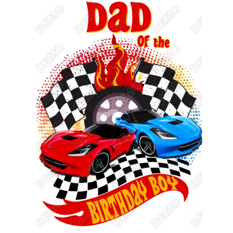 Hot Wheels Family Member  Custom Personalized T Shirt Iron on Transfer