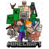 Minecraft  T Shirt Iron on Transfer 