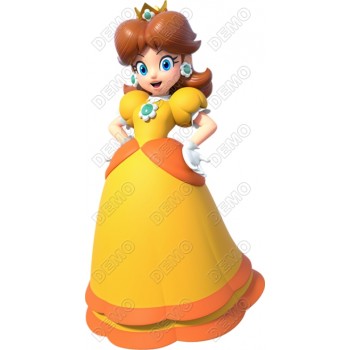 Princess Daisy  T Shirt Iron on Transfer Decal 