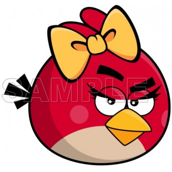 Angry Birds  T Shirt Iron on Transfer  Decal  #9