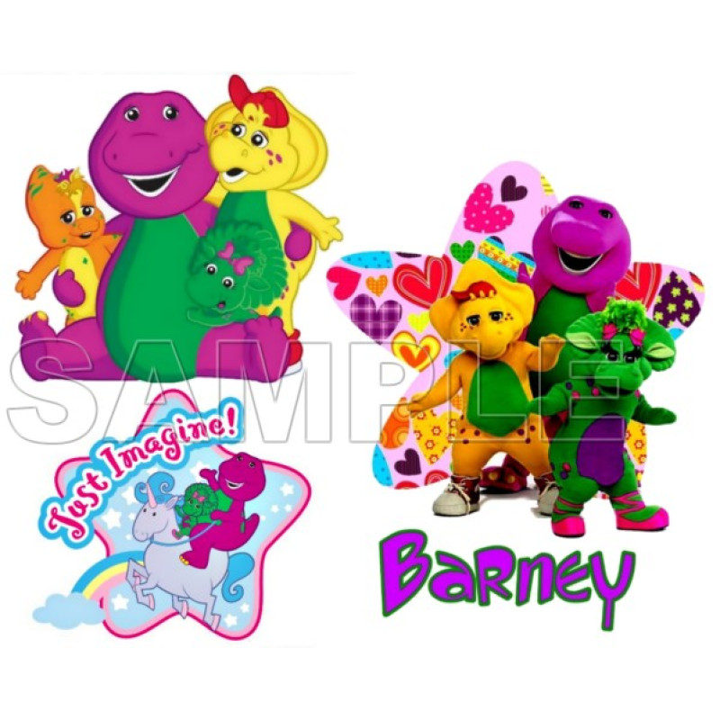 Barney T Shirt Iron on Transfer  Decal  #1