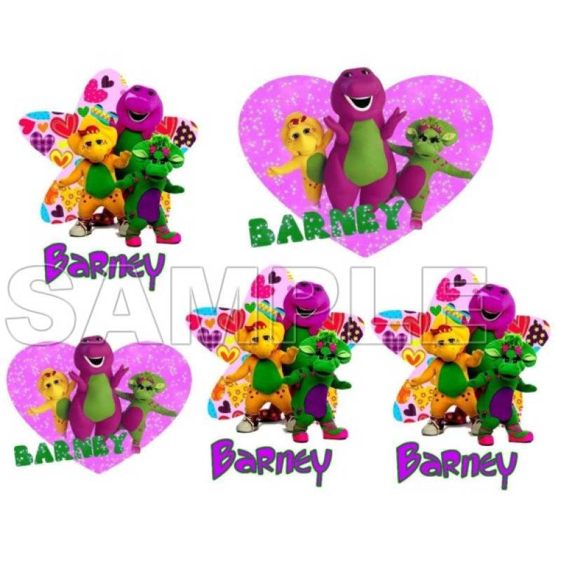 Barney T Shirt Iron on Transfer  Decal  #2