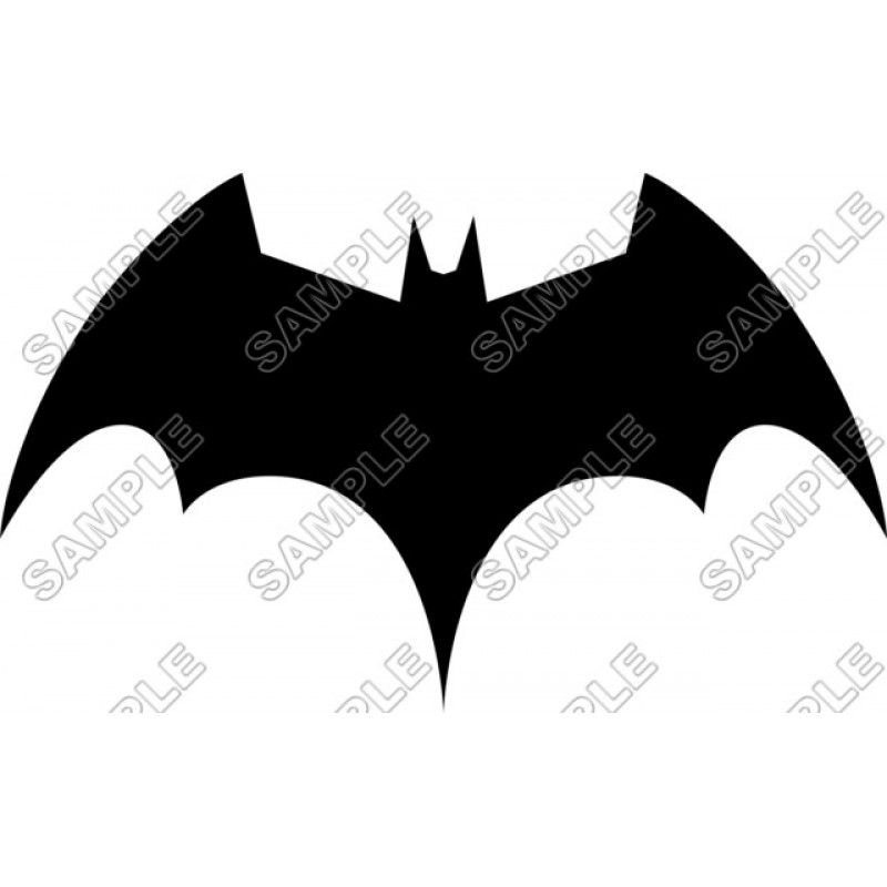 Batman Logo Black  T Shirt Iron on Transfer  Decal  #15