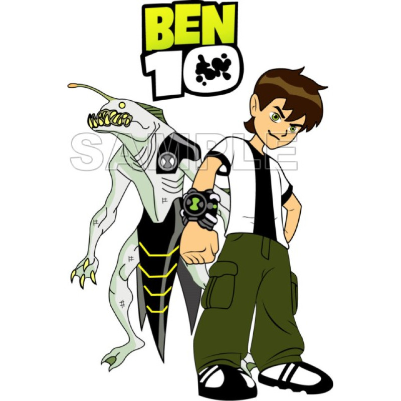 Ben 10  T Shirt Iron on Transfer  Decal  #9