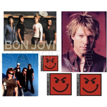 Bon Jovi T Shirt Iron on Transfer  Decal  #3