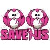 Breast Cancer Awareness Save Us  Shirt Iron on Transfer  Decal  #12