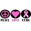 Breast Cancer Awareness T Shirt Iron on Transfer Decal #5