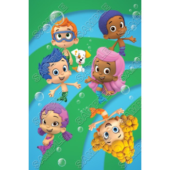 Bubble Guppies T Shirt Iron on Transfer Decal #1